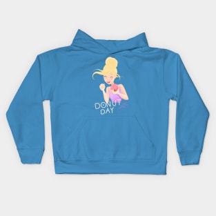 Donut Day Kids Hoodie